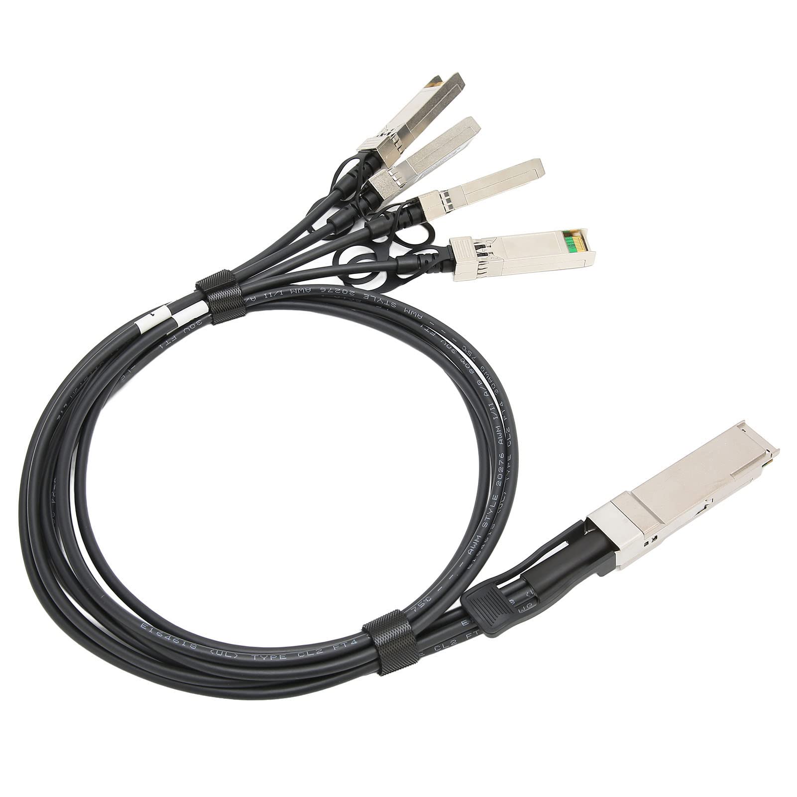 Ejoyous 40G QSFP do 4 SFP+ DAC Kabel, 1m Stop Cynkowy
