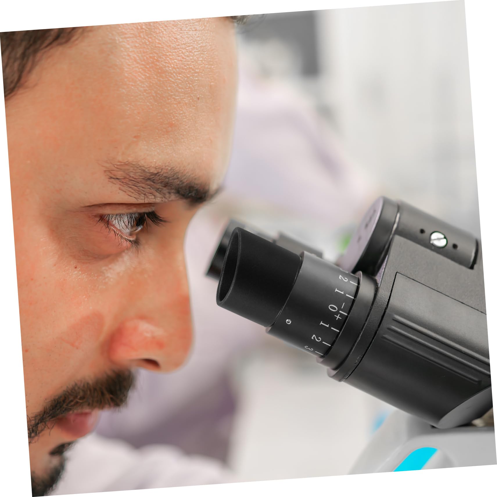 STOBAZA Cylinder Eyepiece Cups Microscope Eyepiece Guards 2 Pack Rubber Eye Shields for Microscope