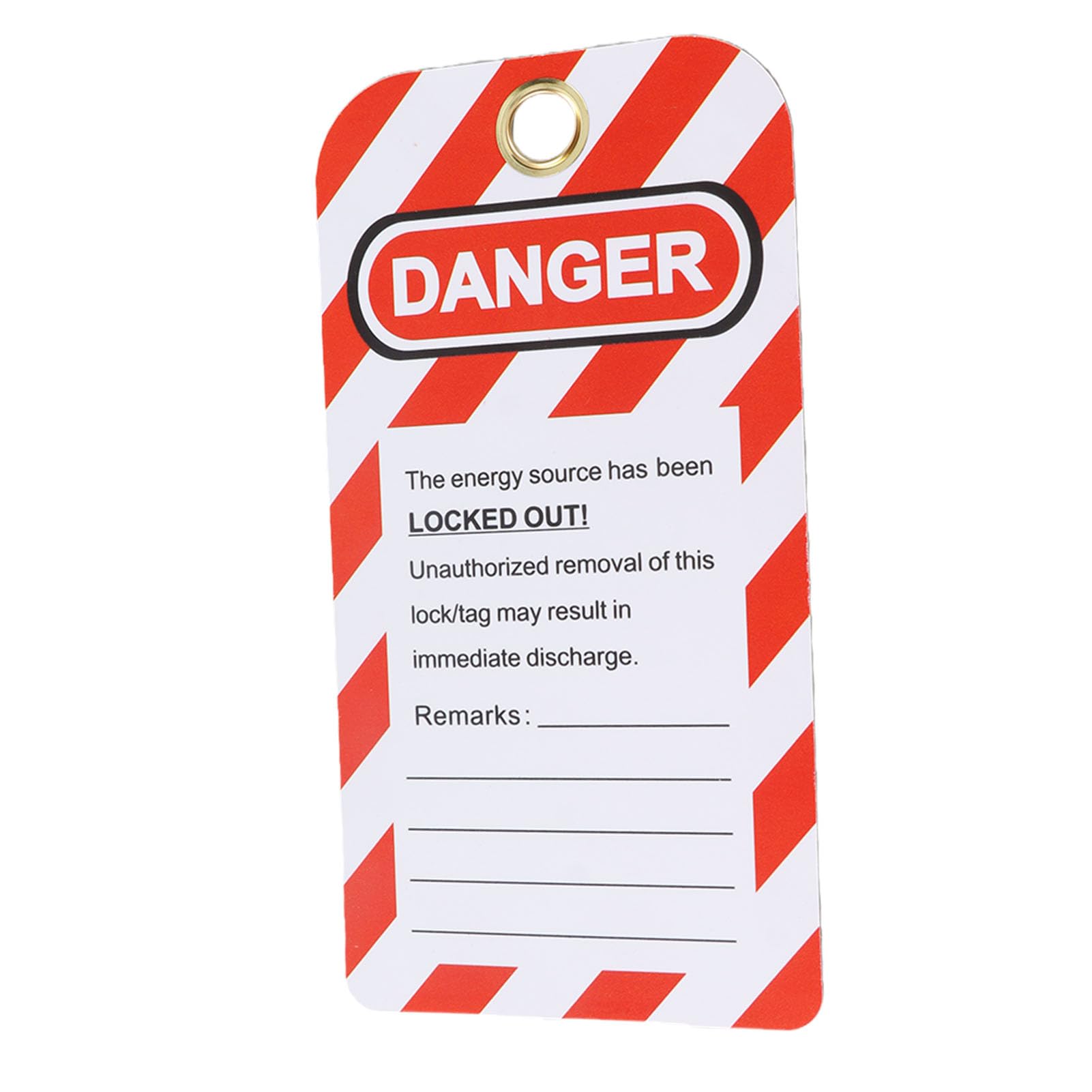 Brrnoo Zestawy Lock Out Tag Out elektryczne, Lockout Tagout Blokady Lockout Tagout z 30 szt. metalu i PCV dla chemii przemysłowej