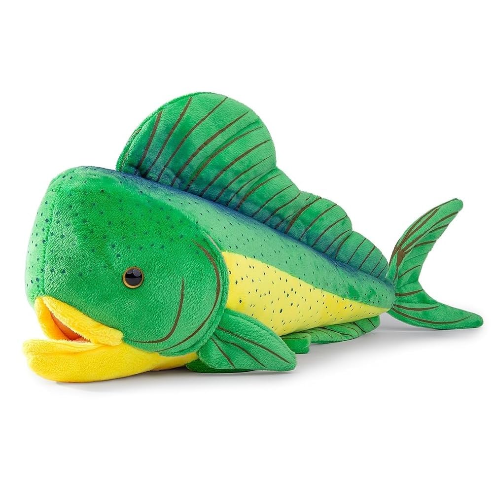 Amazon.com: BABY FRANKIEZHOU Simulation Mahi Mahi Fish Stuffed