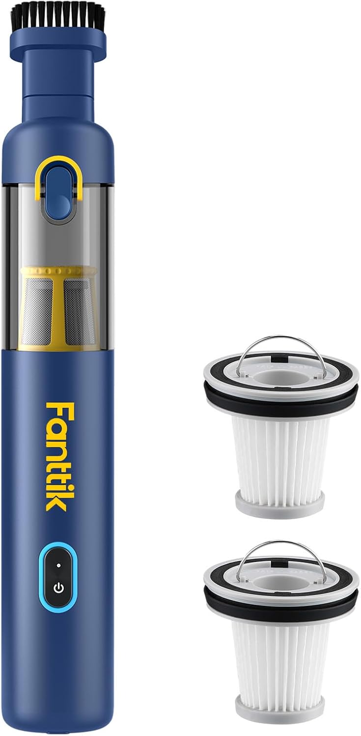 Fanttik Slim V8 APEX Car Vacuum Blue 2-Pack Replacement HEPA Filter