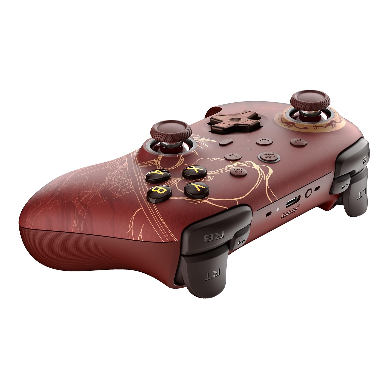 8BitDo Ultimate 2 Wireless Controller for Windows & Android, Gaming Controller with TMR Joysticks, Switchable Hall Effect/Tactile Triggers, RGB Fire Ring, 8Speed Tech - WUCHANG: Fallen Feathers