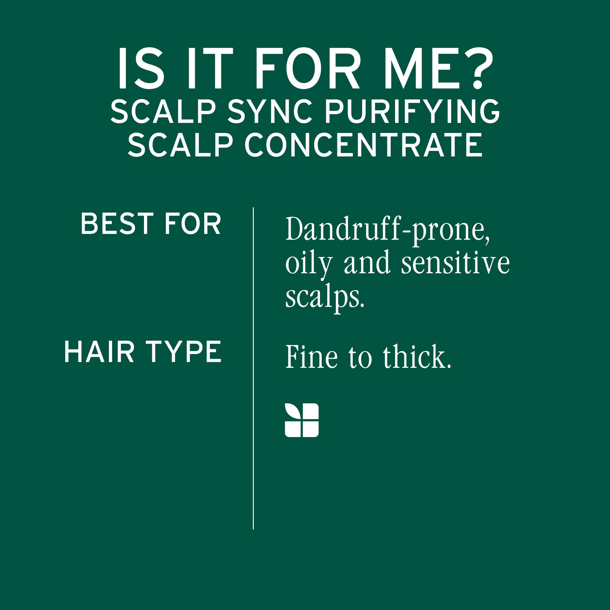 Biolage Scalp Sync Concentré purifiant – Traitement exfoliant et clarifiant du cuir chevelu sec, rafraîchissant et revigorant, mélange de thé fermenté et acide glycolique