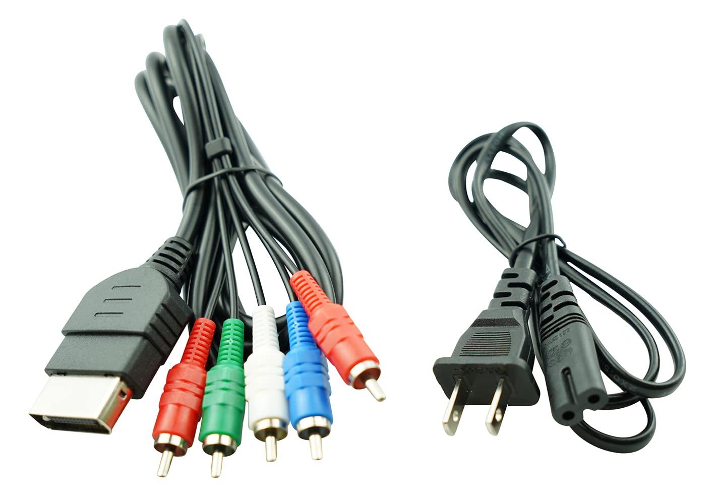 WirelessFinest AC Power Supply HD Component AV Audio Video RCA Cable Cord Adapter For Original Microsoft XBox Game