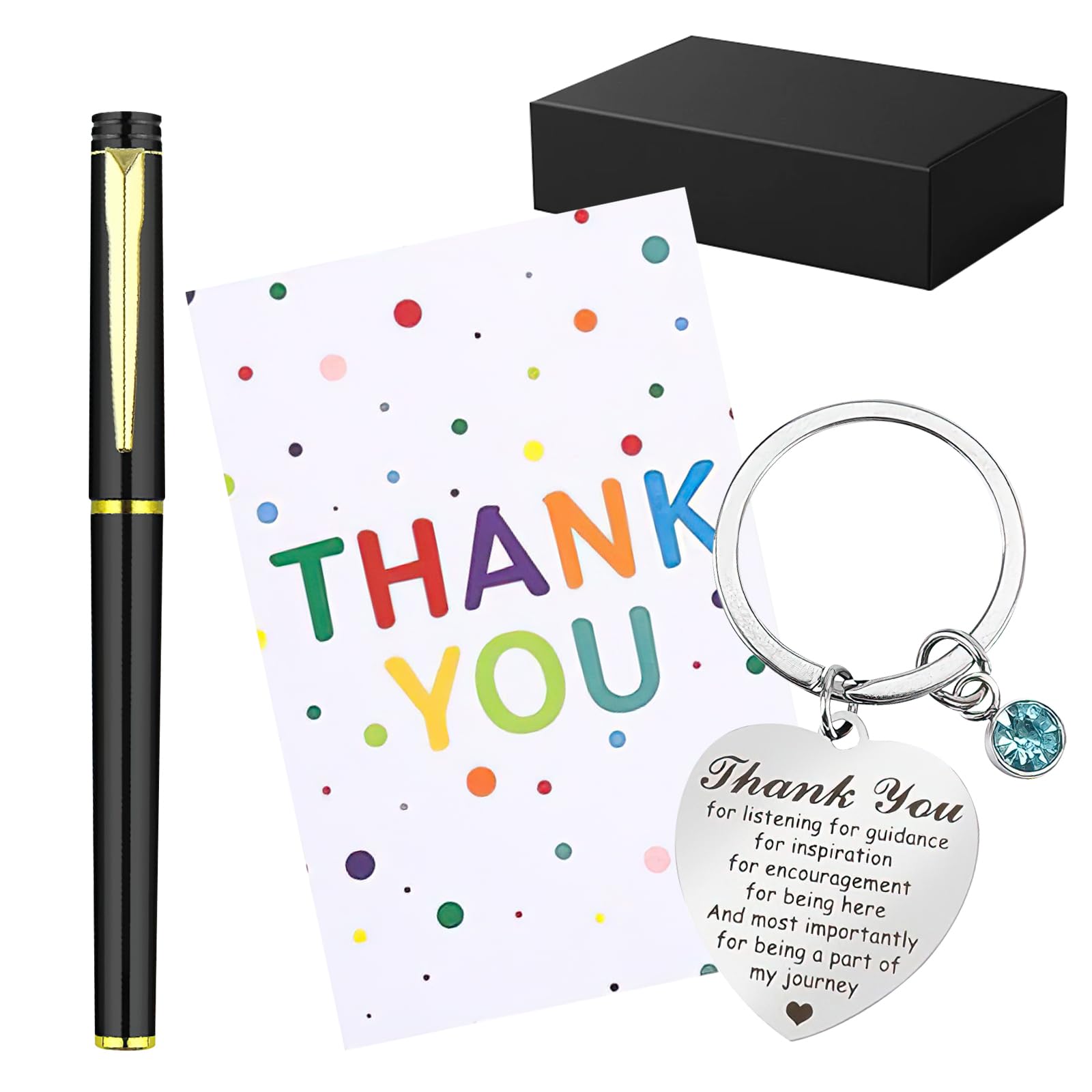 Wlleoaa Unisex Silver Thank You Gifts For Women & Teacher, Teacher Cards Gifts, Thank You Teachers Card, Leaving & Appreciation Gift, Thanks You Gift For Women Teachers Day Retirement Graduation Appreciation Souvenir