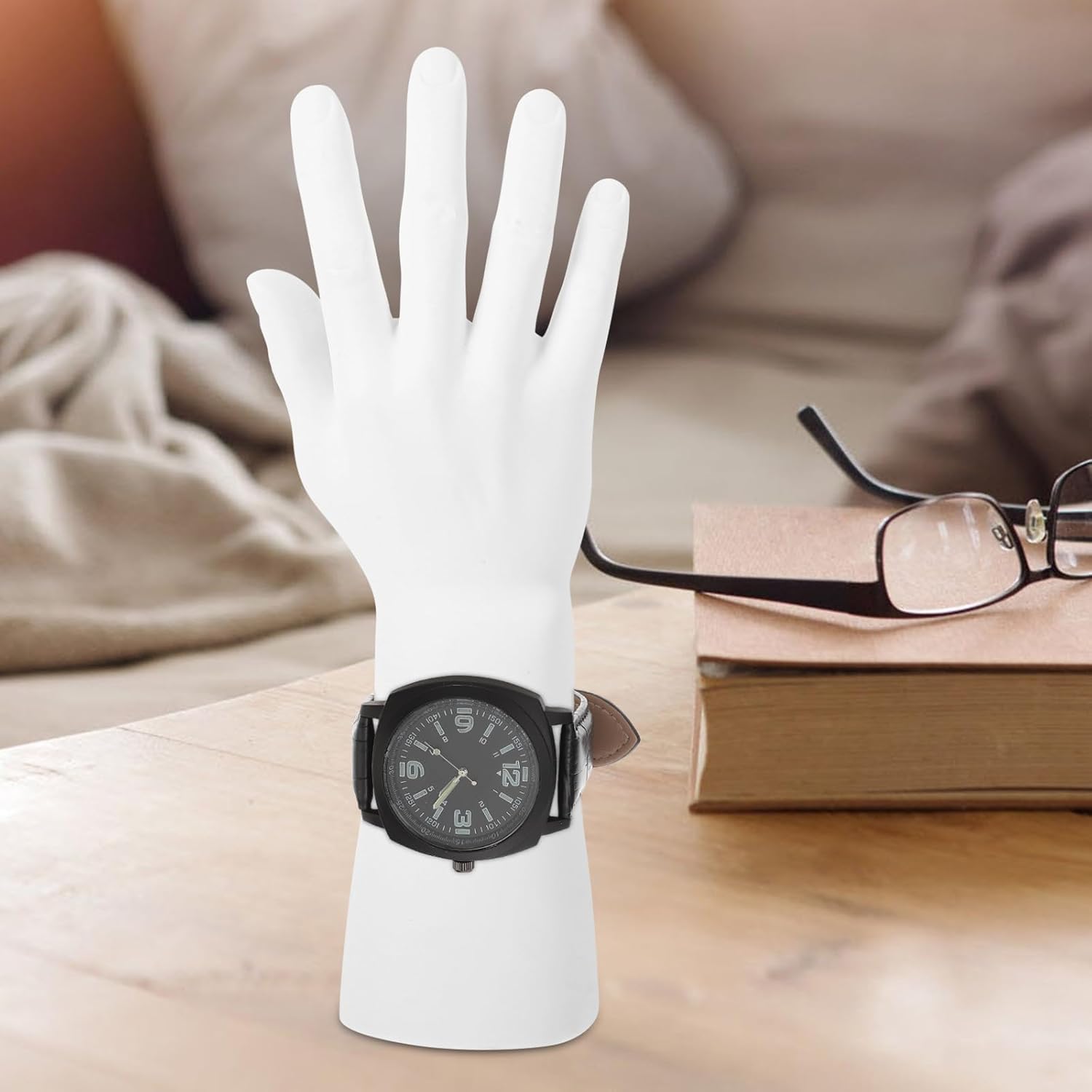 Handpuppe für Schmuck-Display, Uhrenhalter, Vitrinenständer für Zuhause und Einzelhandel – ideal für die Präsentation von Accessoires