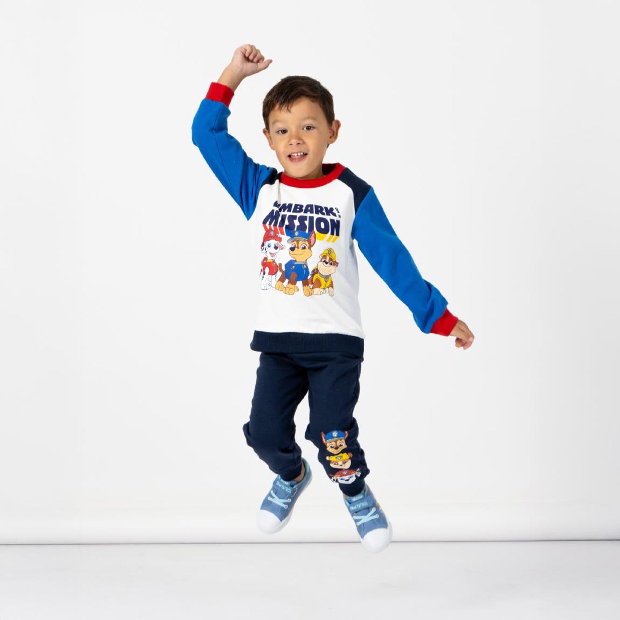 CERDÁ LIFE'S LITTLE MOMENTS Paw Patrol Tuta da bambino in cotone per bambini, comoda e morbida da indossare ogni giorno | Abbigliamento sportivo per bambini di Paw Patrol