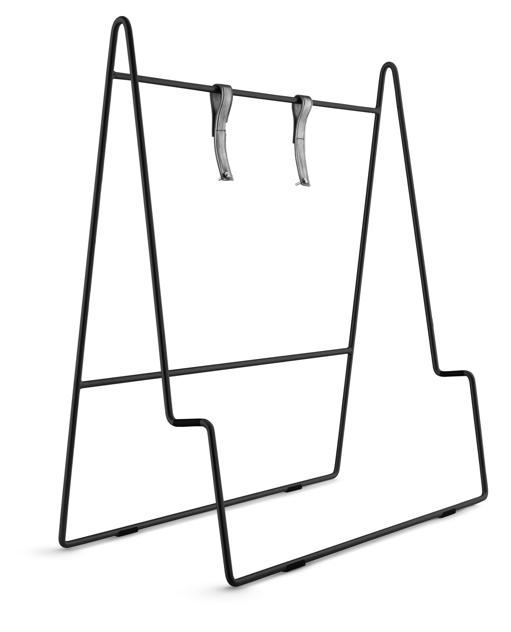 EVA SOLO Carry TV Stand 93.2 x 84.7 x 11.5 cm TV Stand for Flat Screen TVs  40-65 Inch TV Stand Easel Style Flexible Room Divider TV Riser with Leather  ...