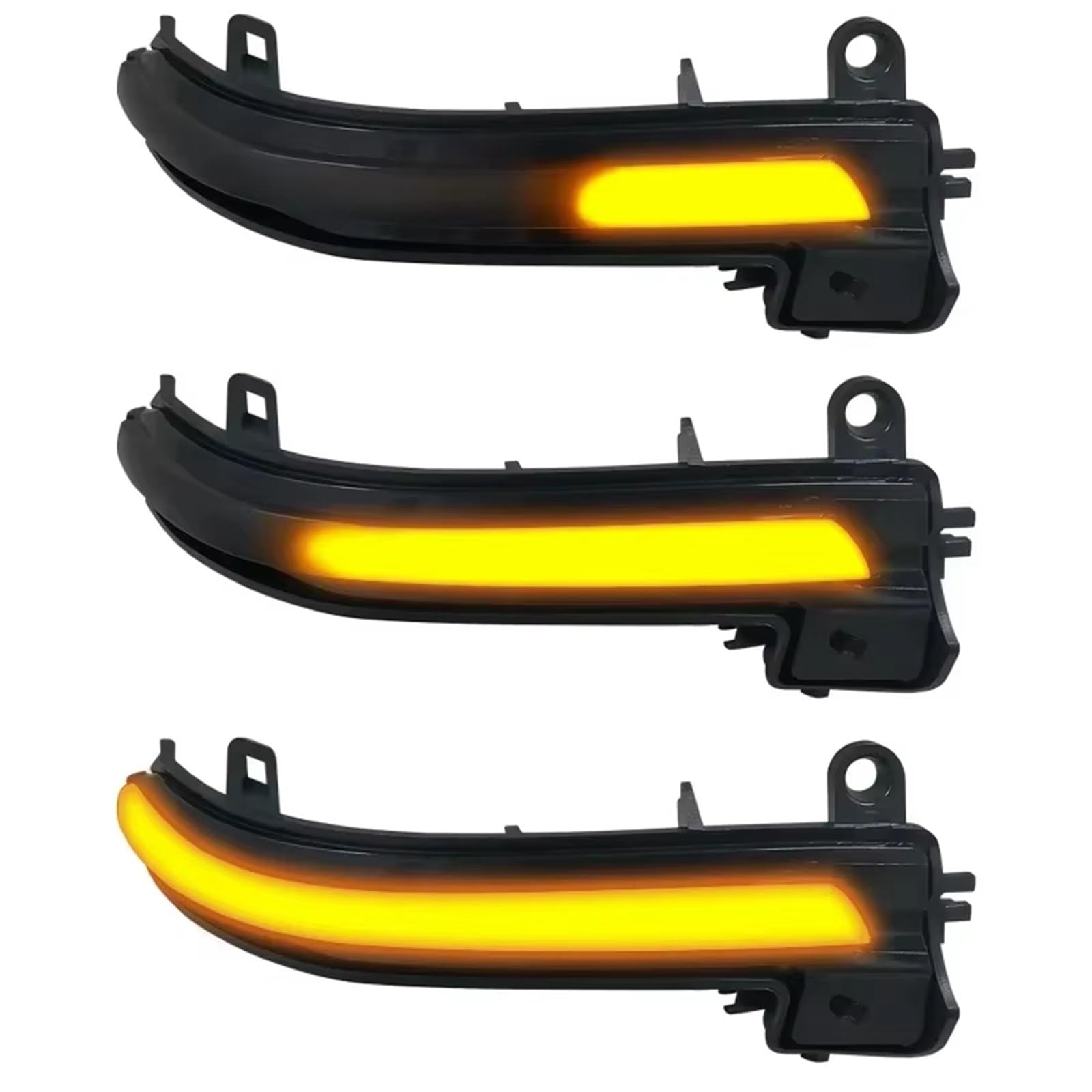 Indicatori Direzione laterali Per BMW 1 2 3 4 Per X1 Per F20 Per F30 Per F34 Per F36 | Specchietto Retrovisore Sequenziale Con Indicatori Direzione A LED Neri Dinamici