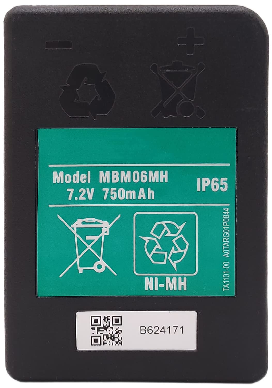 Lot de 2 batteries de rechange pour télécommande 7,2 V 750 mAh MBM06MH NIMH Autotek