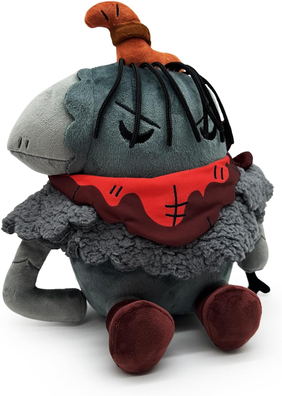 Youtooz Klunko and Bop 9 inch Cult of The Lamb Plush, Collectible Stuffed Klunko and Bop 9 inch Plush from Cult of The Lamb Collection