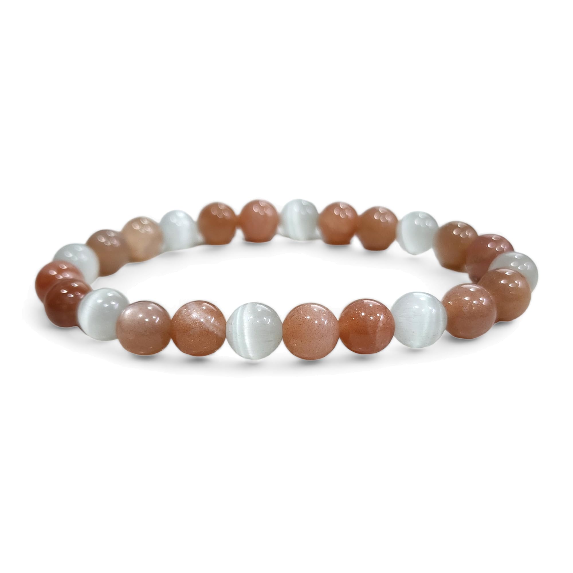 Orgonite Shop Cancer Zodiac Bracelet - Moonstone, Selenite - Stylish Astrological Accessory for Emotional Balance and Calm 8mm for Men, Women, Unisex Adult | Lab Certified (कर्क राशि) (B0CS35LDWX) Amazon Price History, Amazon Price Tracker