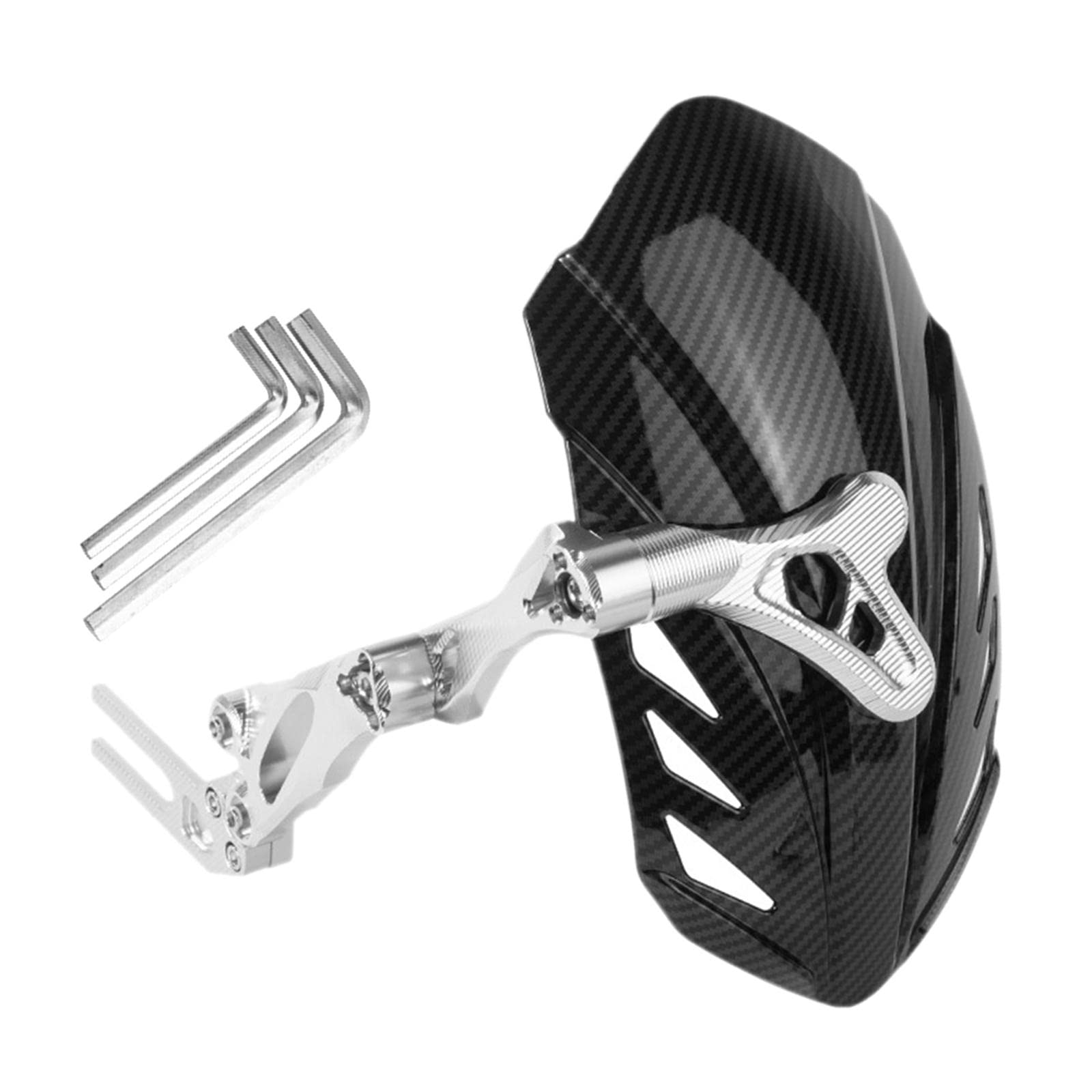 Motorrad Hinterradschutzblech Spritzschutz Radabdeckung Schmutzfänger Kotflügel Mechanische Rotation Gehärtete Struktur Gegen Risse Und für Ya, B