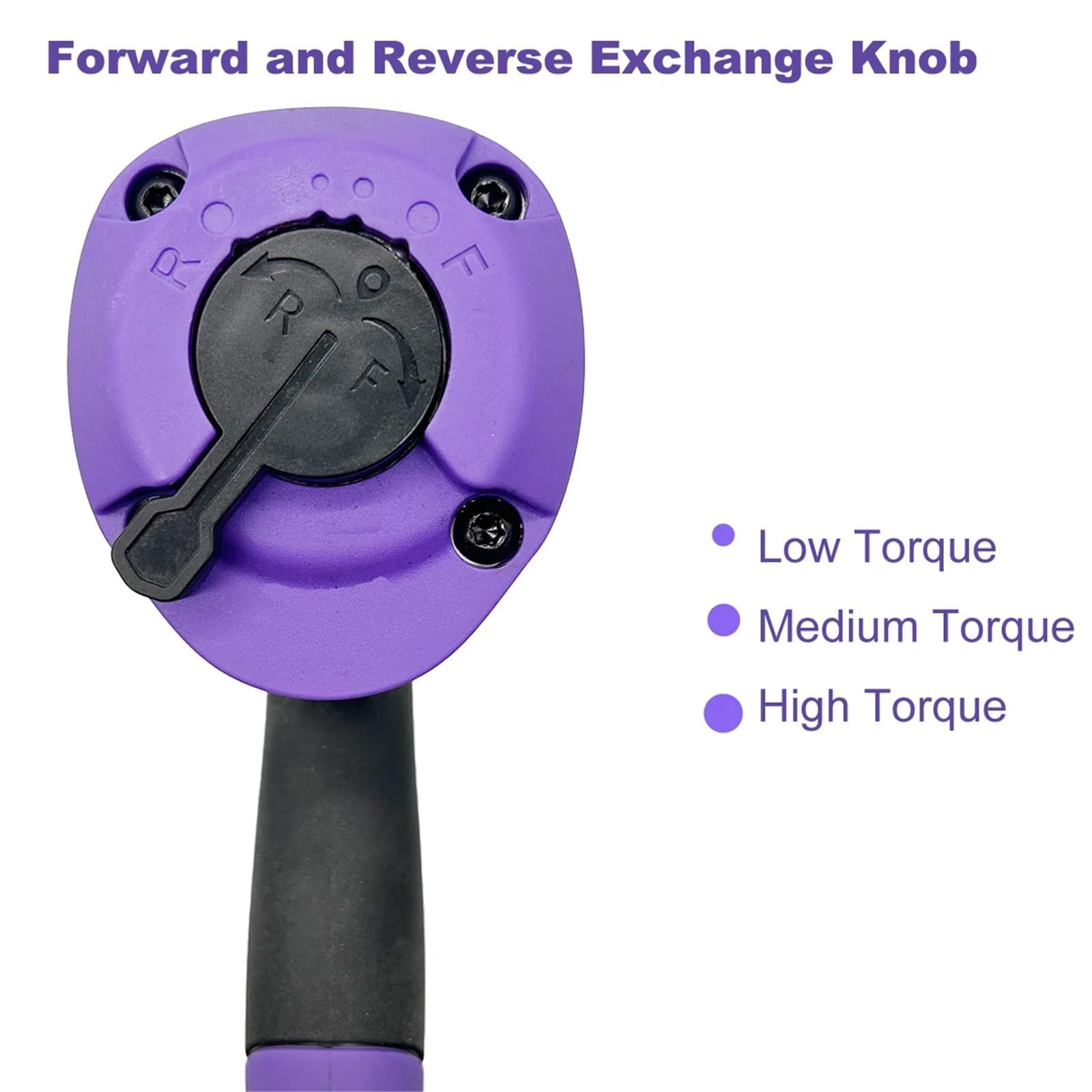 Chiave a percussione pneumatica composita da 1/2 pollice, doppio martello, coppia di allentamento massima 1300 piedi for libbra, 8000 giri/min, pistola a for impieghi gravosi