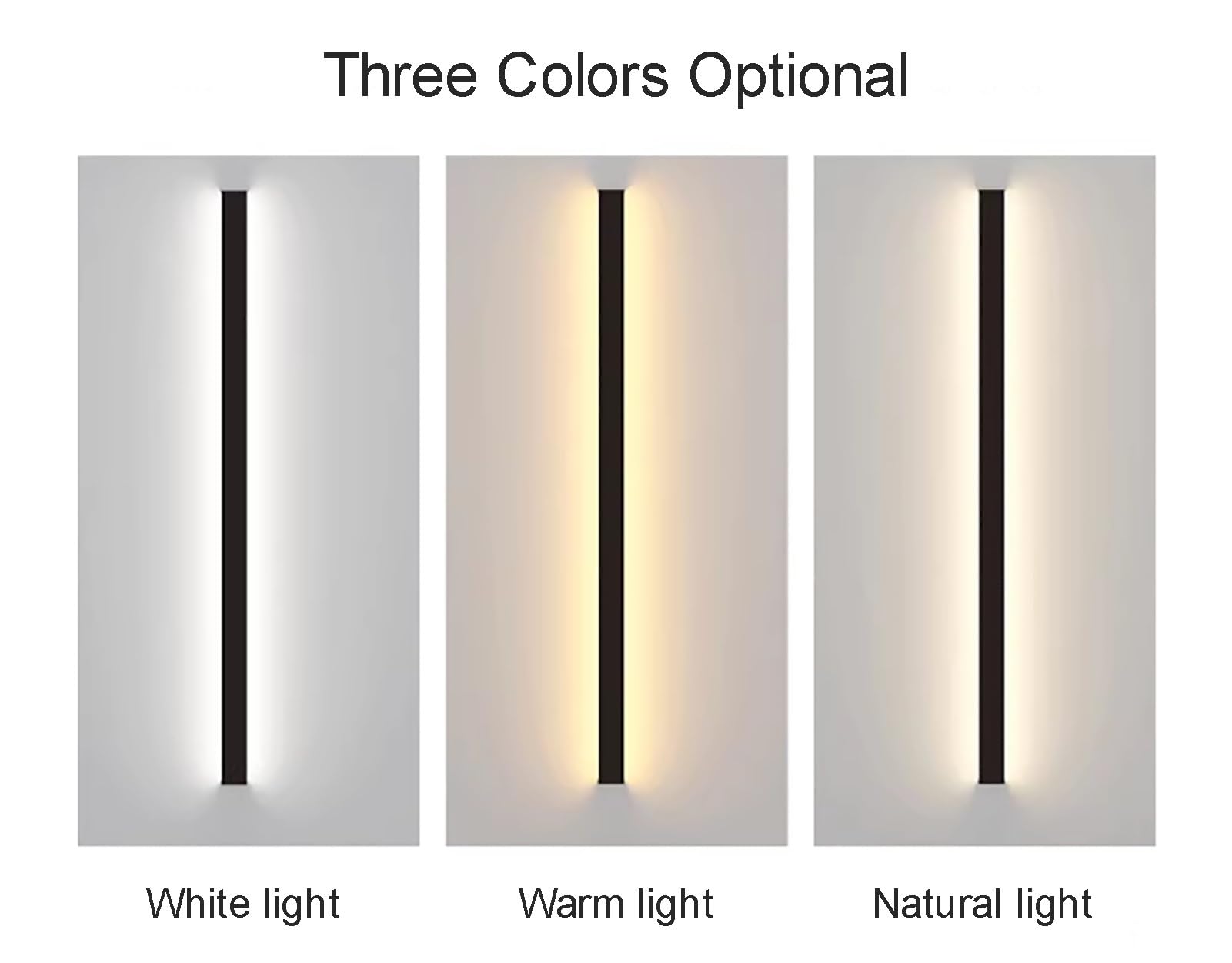 LED-beleuchtetes leichtes Aluminium für Innen- und Außentreppen, modernes Design mit Kontrollschalter, Lichtlösung für Flure und Treppen