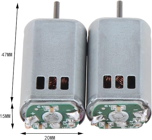 Miniatura 2 de WORKER Juego de 180 motores para nerf N-Strike Elite stryfe y Rapidstrike CS-18 Modificar color de juguete plateado
