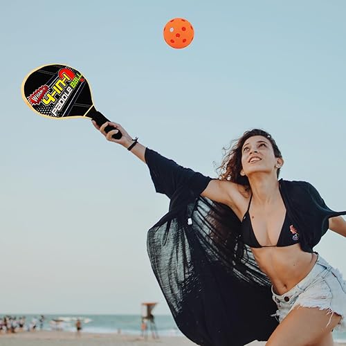 Miniatura 2 de Wham-O Game Time Ultimate Paddle Ball 4 en 1