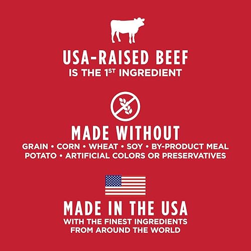Miniatura 5 de Instinct Receta original sin granos con carne de res real, comida seca natural para perros, bolsa de 20 libras