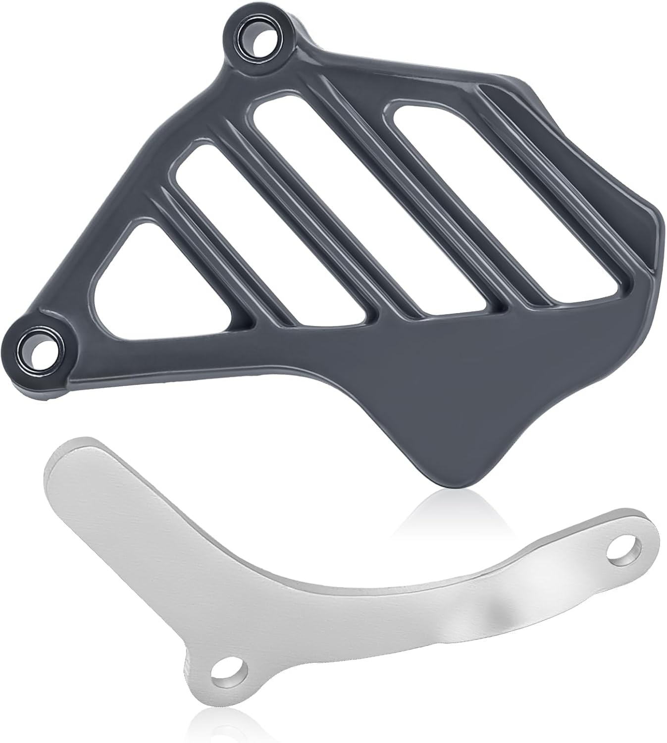 M MATI Front Sprocket Cover & Chain Guide for Honda CR250R A 1992-2001 CR500R A 1994-2001 23810-KZ3-861 23810-KZ3-860 23812-KA4-740