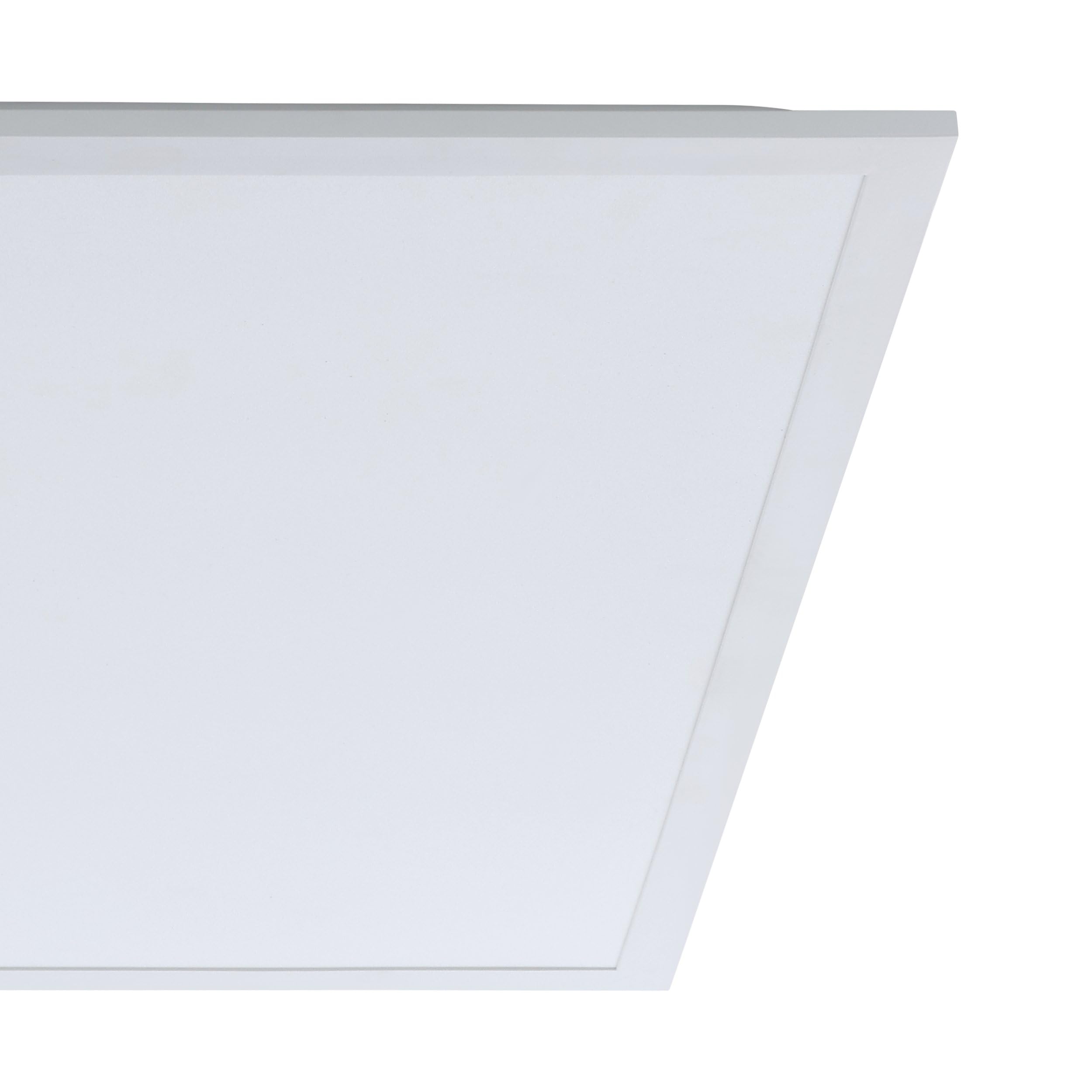 Eglo Rabassa Pannello LED Da Incasso 62x62cm, 33W 4000K 5200lm, Bianco Neutro, Per Controsoffitti A Griglia O Cartongesso