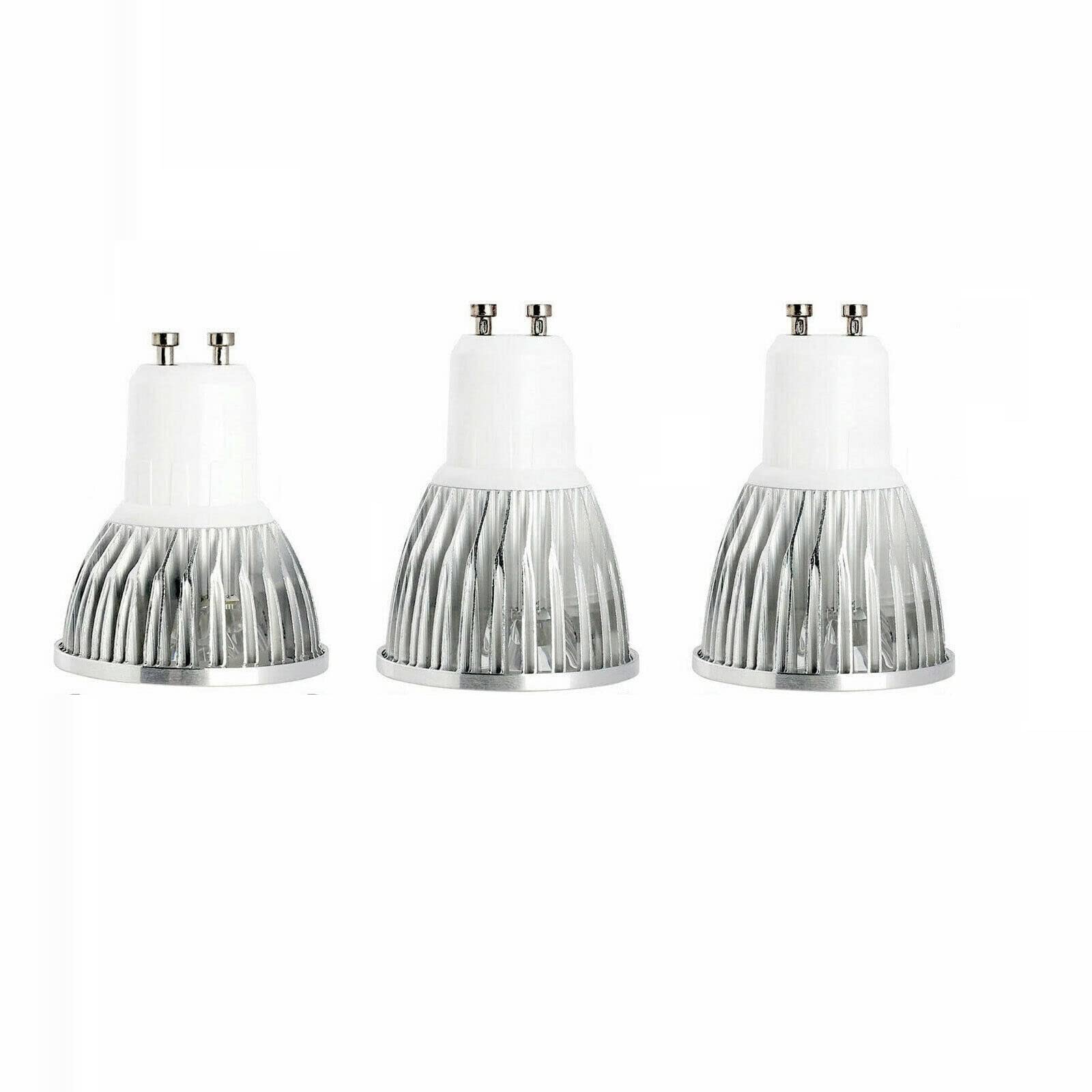 Light, 10 lampadine LED COB AC220V E14/E27/B22/GU10/GU5.3 6W/9W/12W Lampada da festa a casa (blu 9w,GU10)
