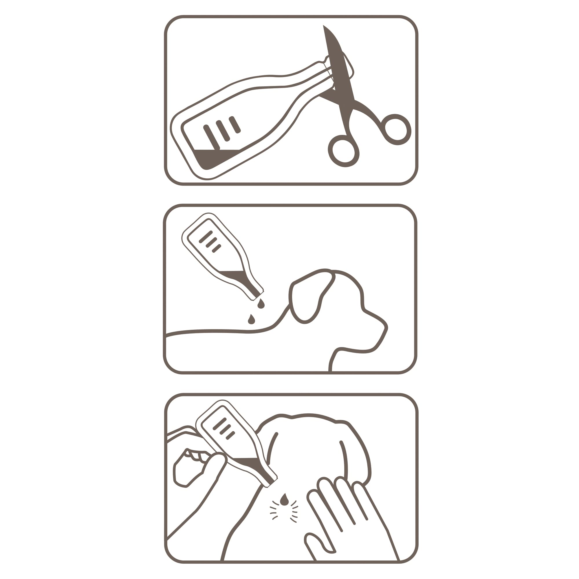 BEAPHAR – FIPROTEC Solution Spot-on pour Chiens Moyens (10-20 kg) 134 MG – À Base de Fipronil – Contre Les Puces – Protège Contre Les Infestations par Les Tiques – 4 Pipettes de 1,34 ML