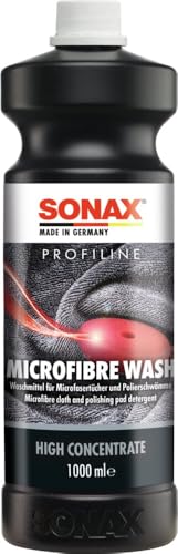 SONAX PROFILINE Microfibre Wash (1 Liter) spezielles Flüssigwaschmittel für Microfasertücher und Polierscheiben | Art-Nr. 04523000
