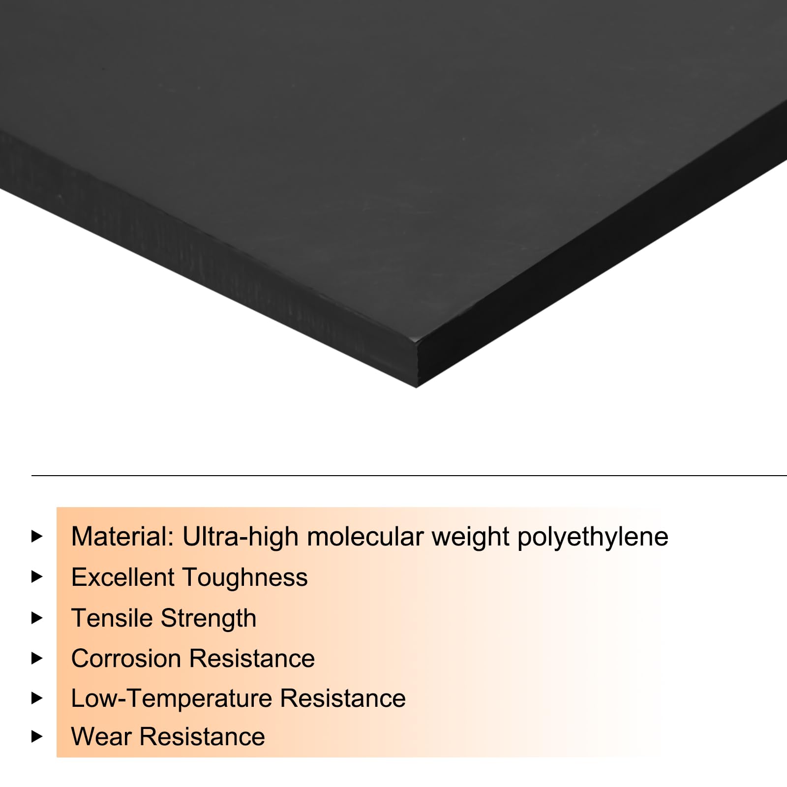MECCANIXITY UHMW Plastic Sheet - 3/16" Thick -4 MECCANIXITY UHMW Plastic Sheet - 3/16" Thick -4