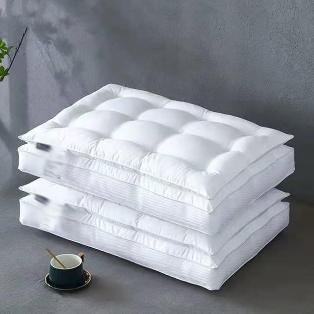 White Pillow Hotel Layer Adult Neck Core Thickened AndHigh Soft