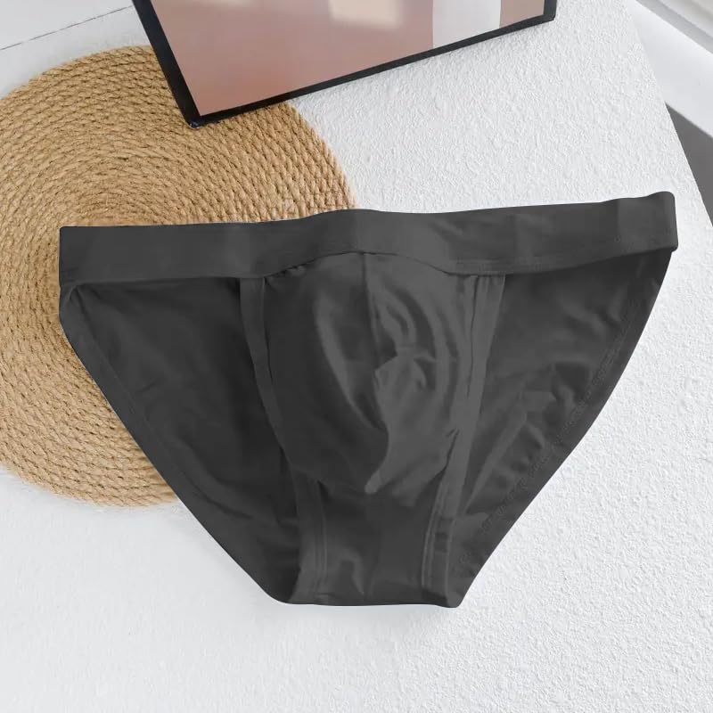 3Pcs Men's Underwear, High Elastic Design, Ultra Comfortable Breathable Thong Underwear3