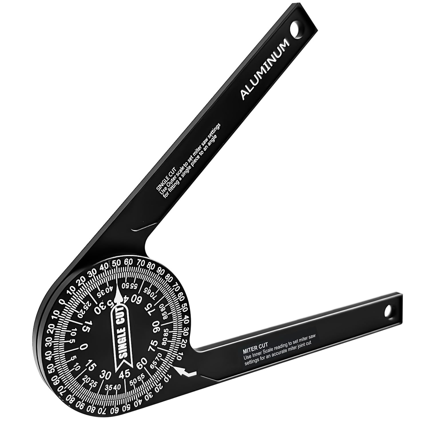 Anyongora 7.2" Miter Saw Protractor Angle Finder - protractors | Mubboo