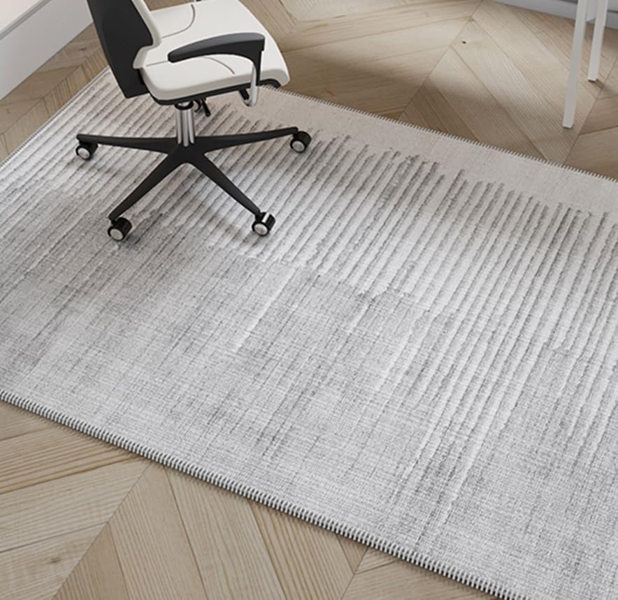 Alfombrilla protectora de suelo de madera dura, antideslizante, para sillas de juegos y sillas rodantes, alfombra y protector de parquet, alfombra de protección para el suelo