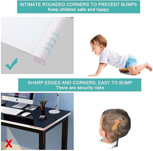 Miniatura 4 de BINGTOO Escritorio de computadora con parte superior de cristal, escritorio de oficina en casa, mesa de computadora moderna y simple para oficina,