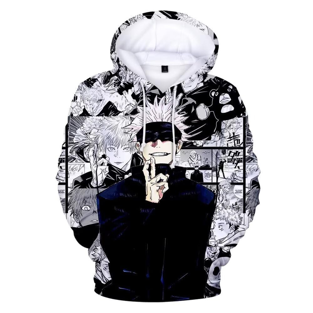 Gojo Satoru Hoodie Costume Cosplay Sweatshirt