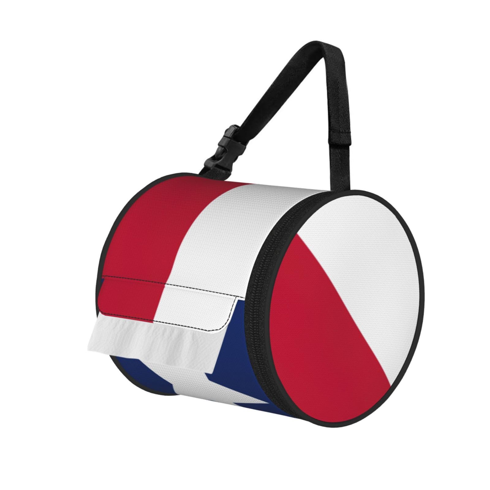 Flag Of Texas Print Fashion Tissues Organizer Box, Hanging Tissue Holder For Purse Coins For Car Office Daily Outing