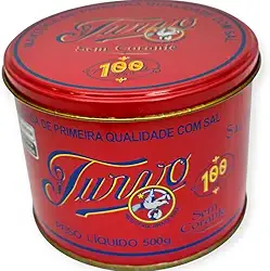 Manteiga TURVO Lata 500g - Sem conservantes - Com Sal - 100 Anos de Tradição Mineira do Interior