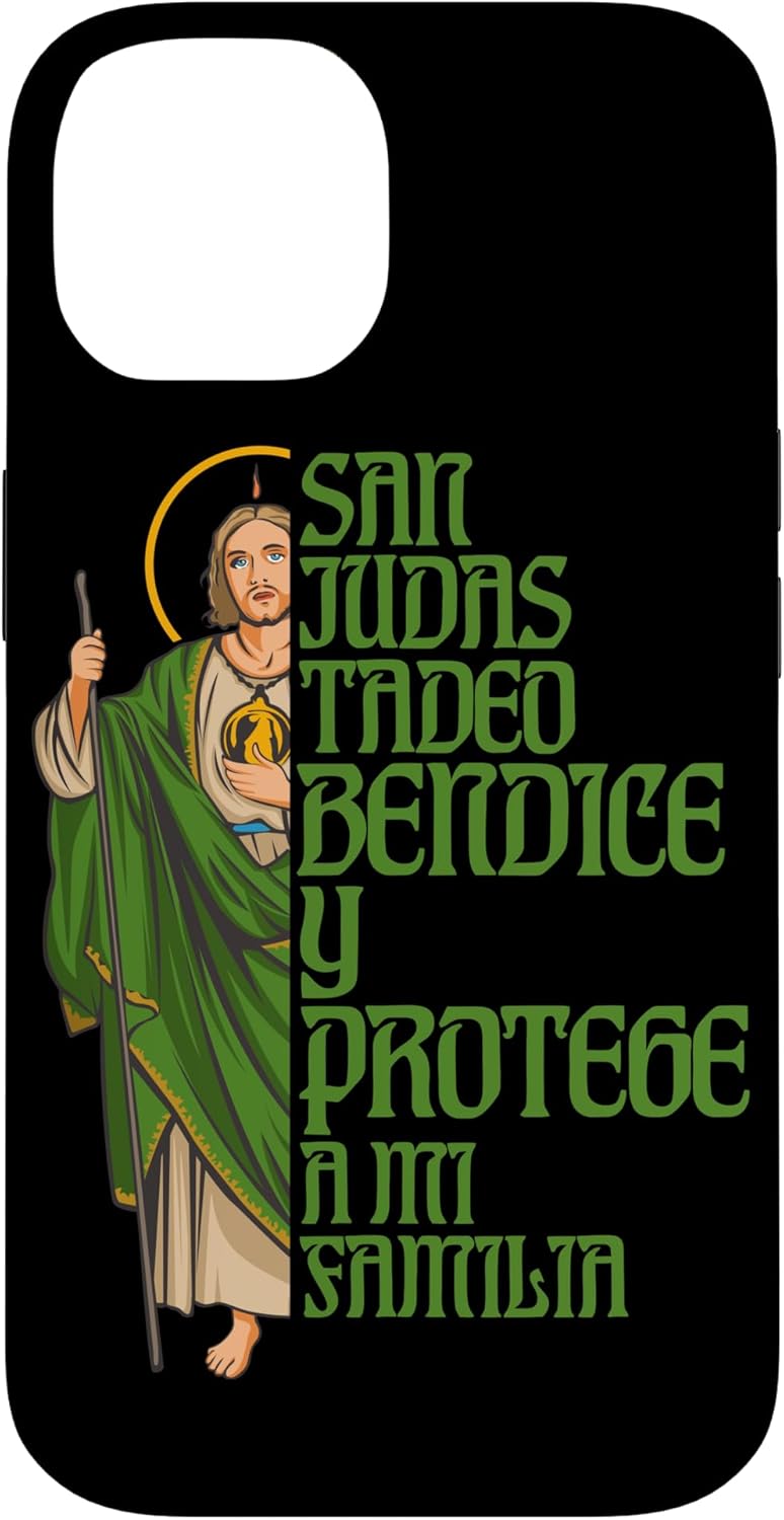 Saint Jude Thaddeus. Bless and protect my family Case for iPhone 13