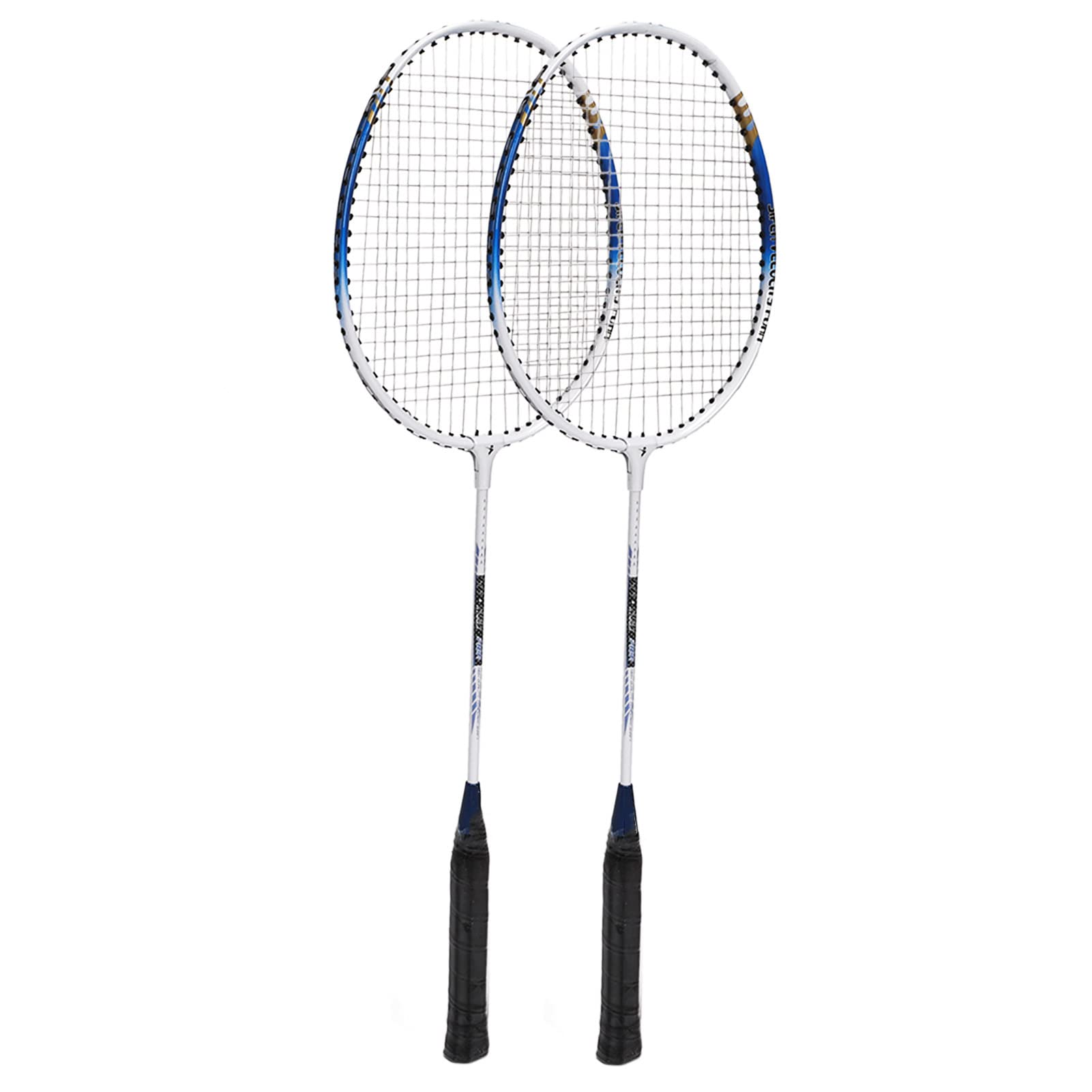Changor Raqueta de Bádminton, par de 2 Raquetas Ligeras de Aleación de Aluminio para Jugar en Interiores y Exteriores