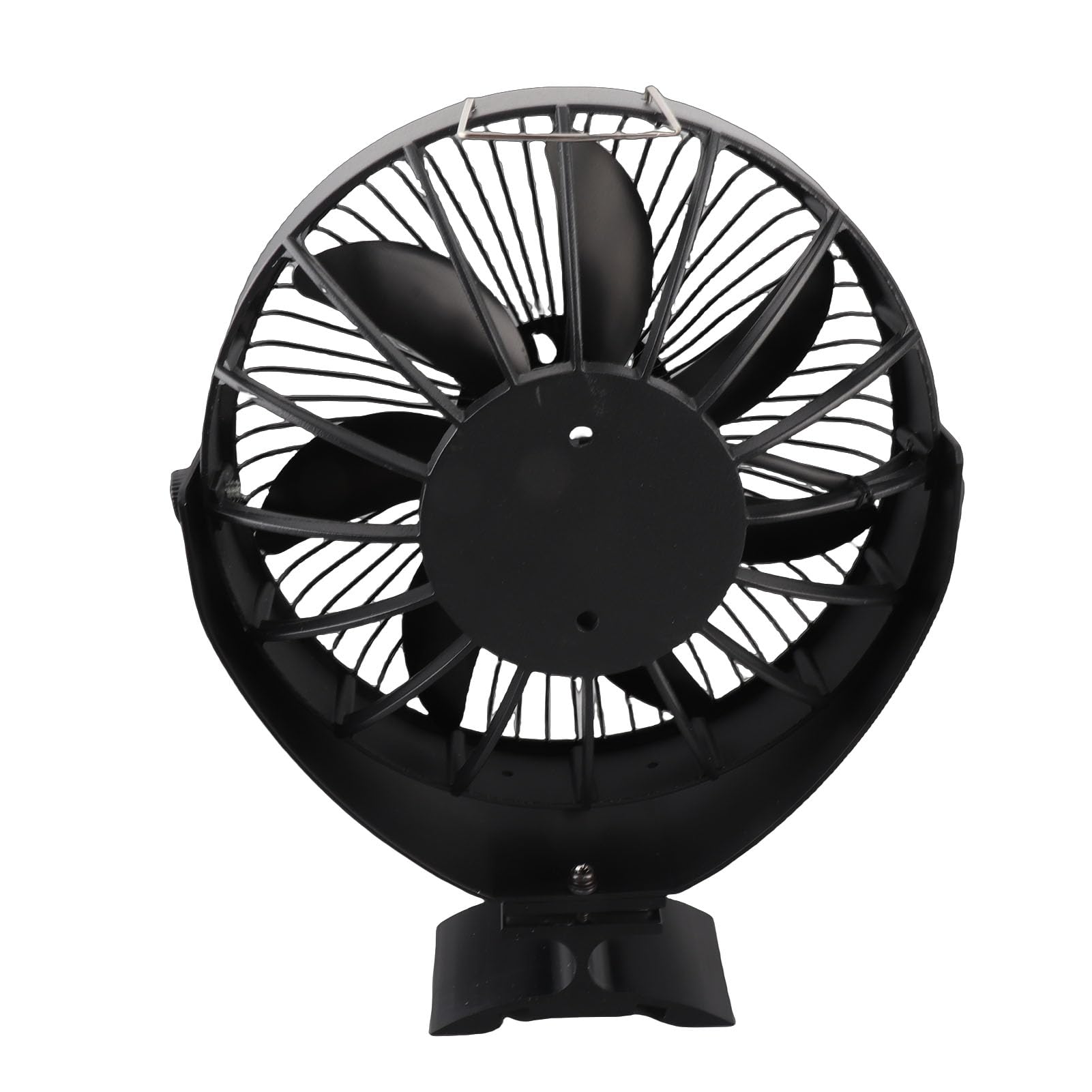 Ventilatore per Stufa a Legna con Calore, Protezione in Lega di Alluminio, Regolazione Manuale 360 Gradi, per Camini e Stufe a Legna
