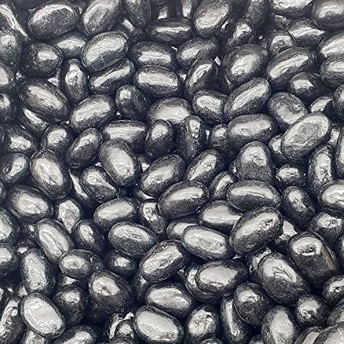 Candy Retailer Black Licorice Jumbo Jelly Beans, 1 Lb - image 2
