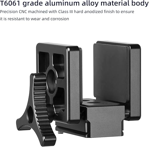 Miniatura 2 de FANAUE GS-01Arca Swiss Soporte para Silla de Rifle, Abrazadera de Trípode de Caza con Placa de Liberación Rápida, Soporte de Trípode de Tiro,
