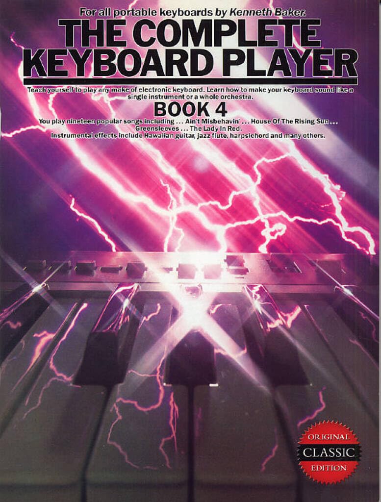 The Complete Keyboard Player by Kenneth Baker - 9780711913356