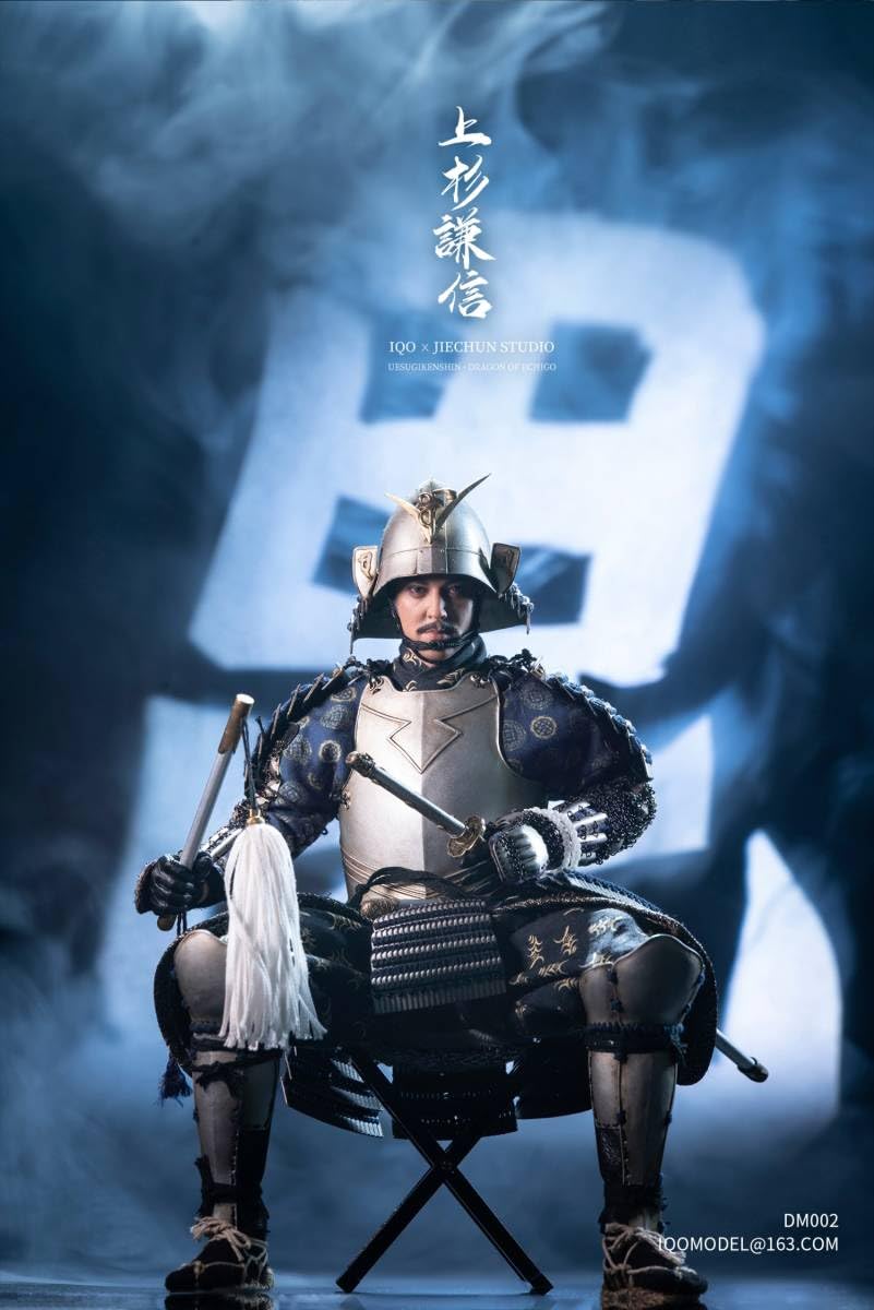 Amazon.co.jp: 頡春工作室 × IQOMODEL 1/6 越後の龍 上杉謙信 甲冑 紺 