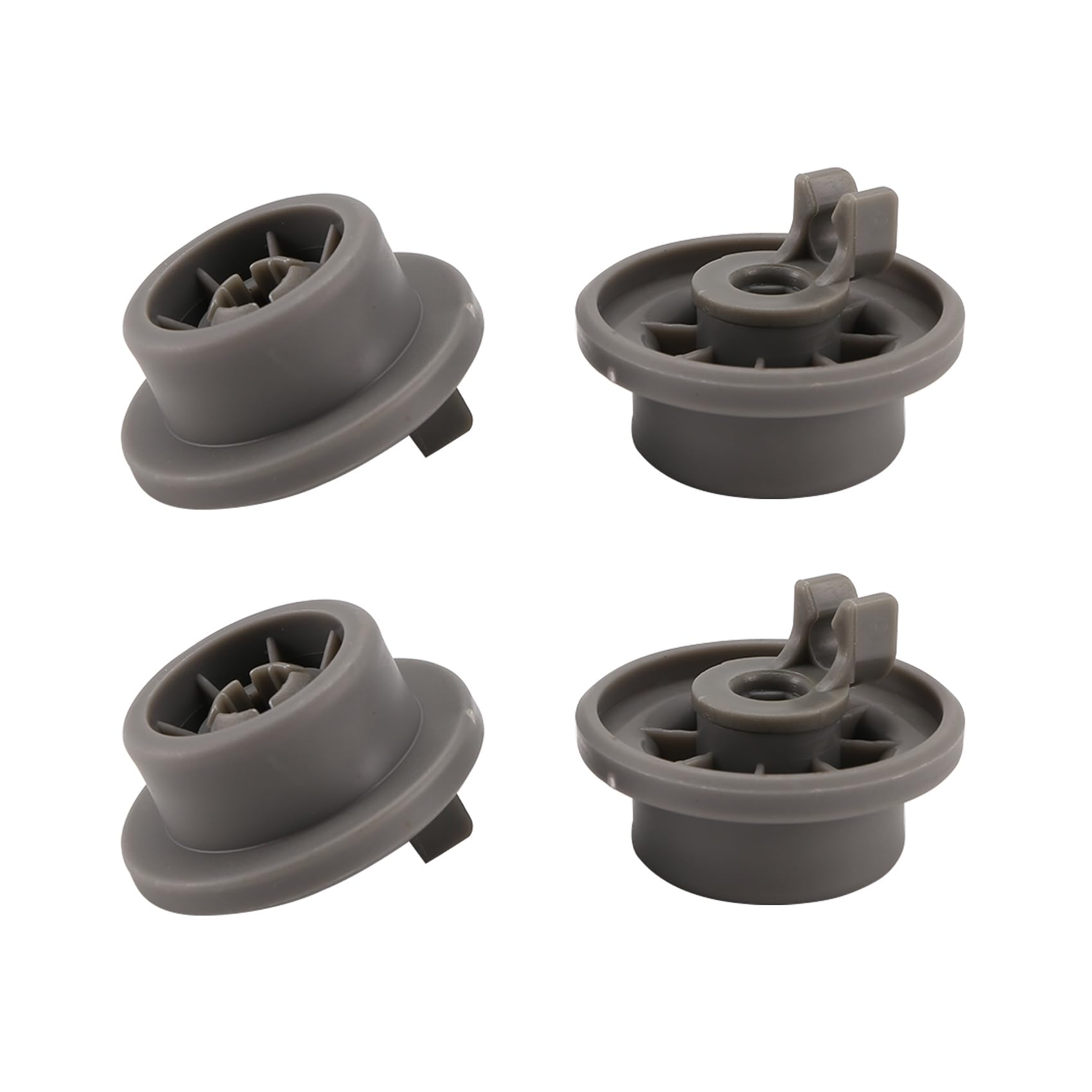 Sknrlko Dishwasher Lower Bottom Basket Wheels Compatible For & 165314 Dishwasher Spare Parts Lower Rollers