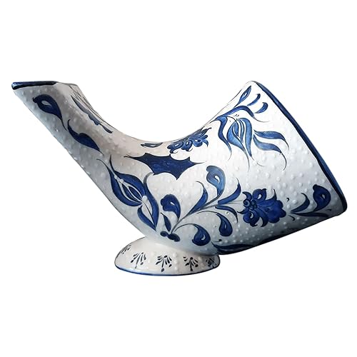 Amplificador de altavoz de cerámica hecho a mano Gramófono Bomba de sonido "Cerasound" Regalo para él Regalo para ella