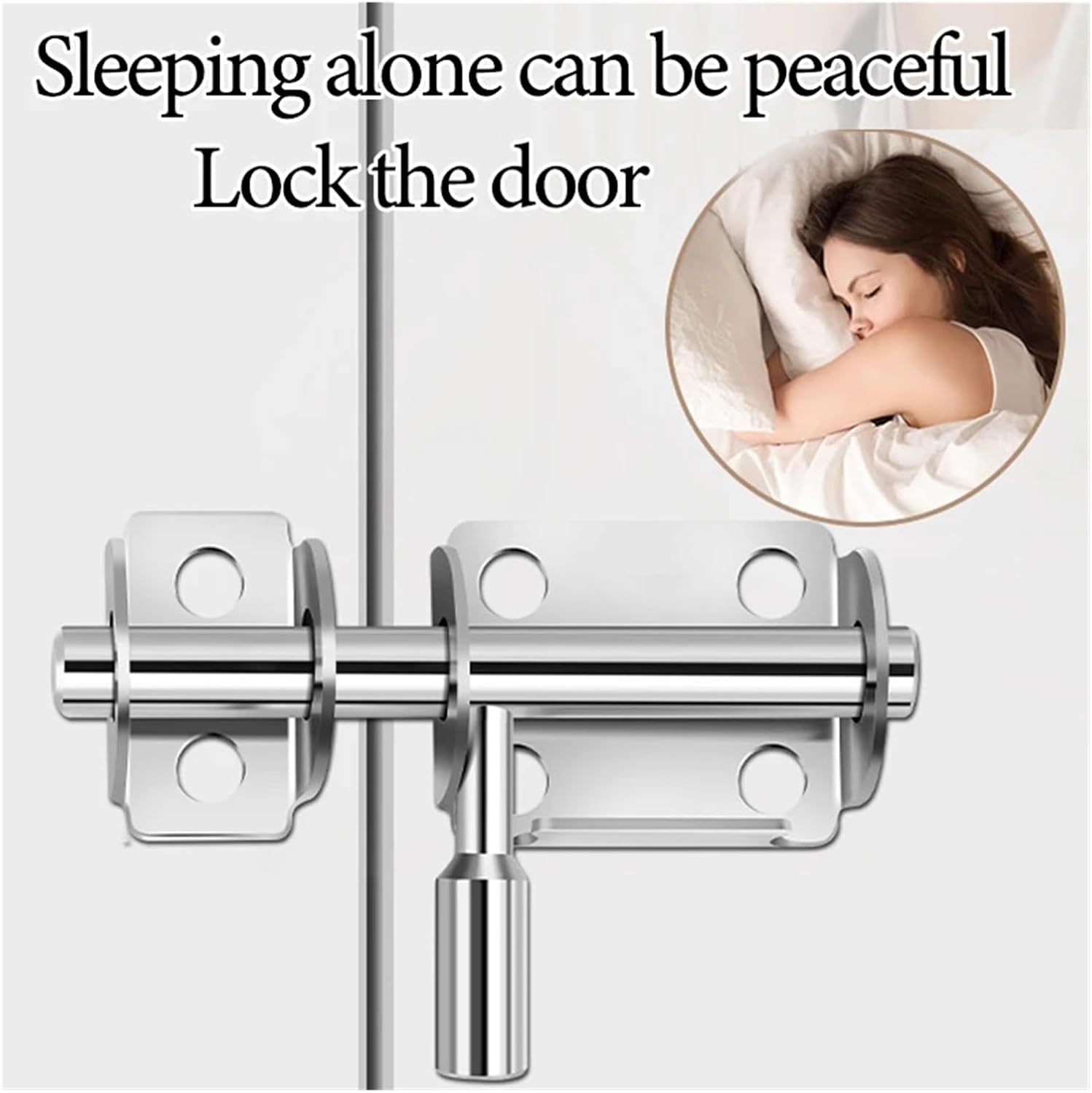 Slide Bolt Gate Latch Slide Bolts Lock Gates Fences Garage Shed Toilet Drawer Door Gate Latch Home Hardware Gate(Color 1,5pcs)