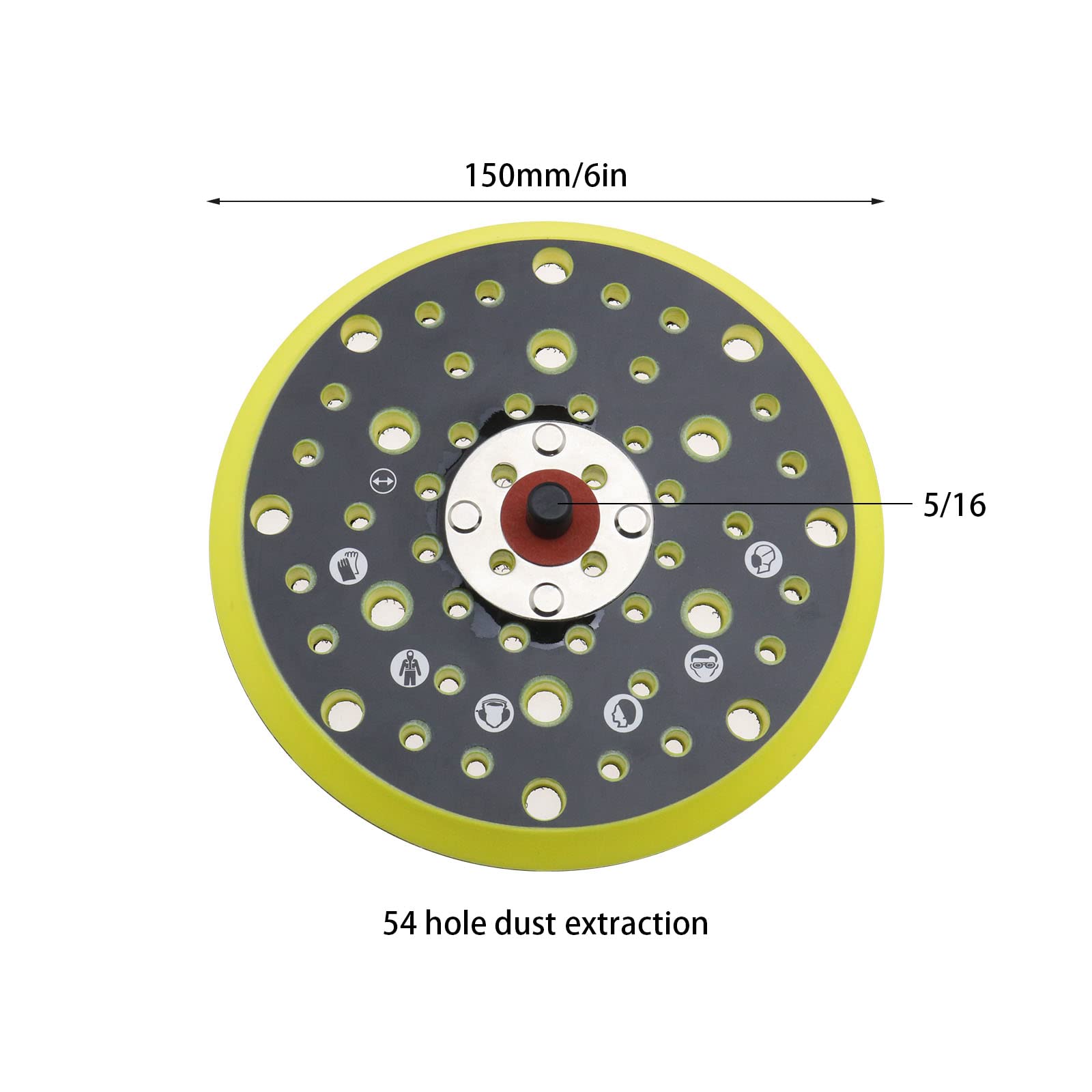 Ersatzteile Für Mirka Deros Elektro-Exzenterschleifer 125 / 150mm