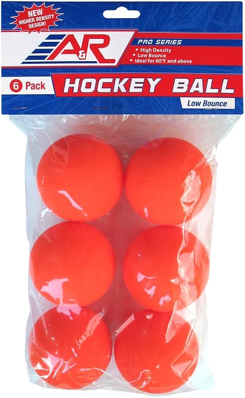 A&R Sports Low Bounce Ball (6-Pack) Orange