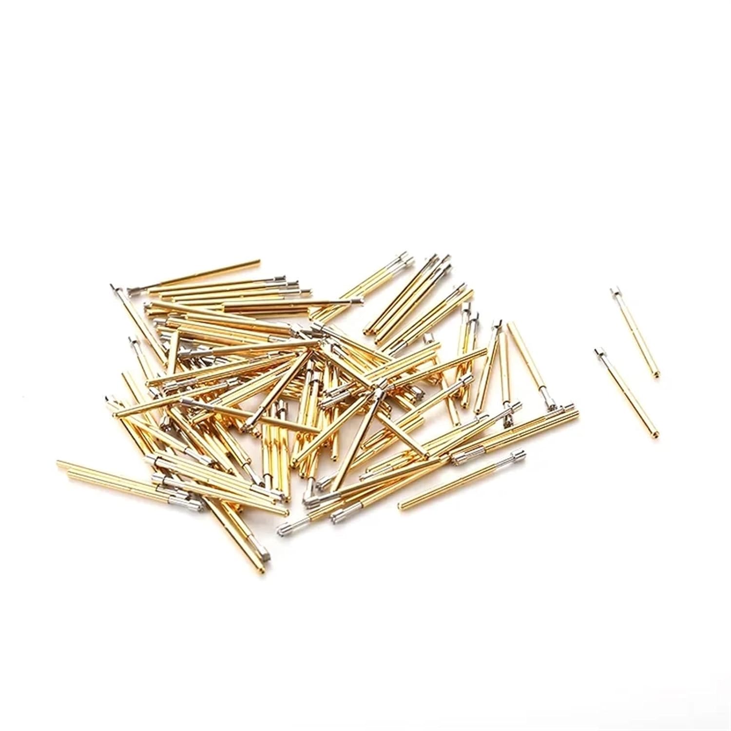 100PCS/package P75-H2 Nine-Tooth Plum Blossom Head Spring Test Probe Diameter 1.02mm PCB Test Pin