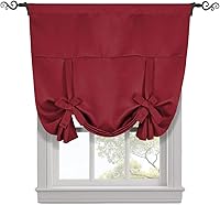 Vista 20 de Ava - Cortinas opacas con ojales superiores, paneles de cortina opacas de triple tejido, par / juego de 2 paneles con alzapaños, 54 pulgadas